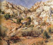 Pierre-Auguste Renoir Cliff oil painting reproduction